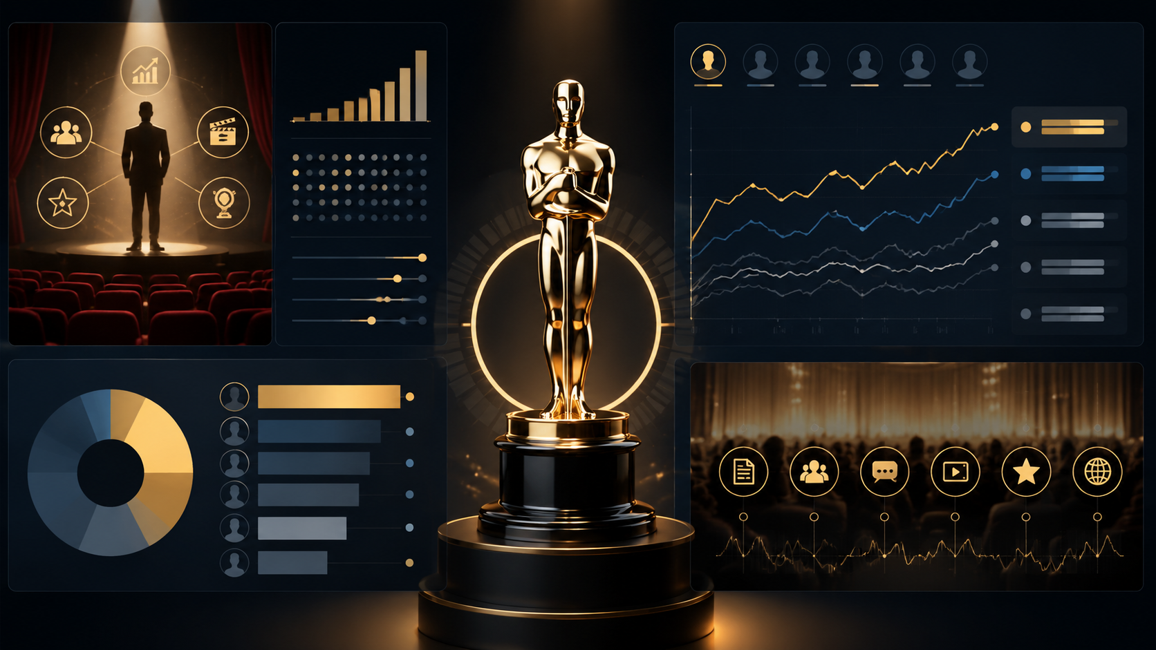 Best Actor Oscars odds signal stack infographic