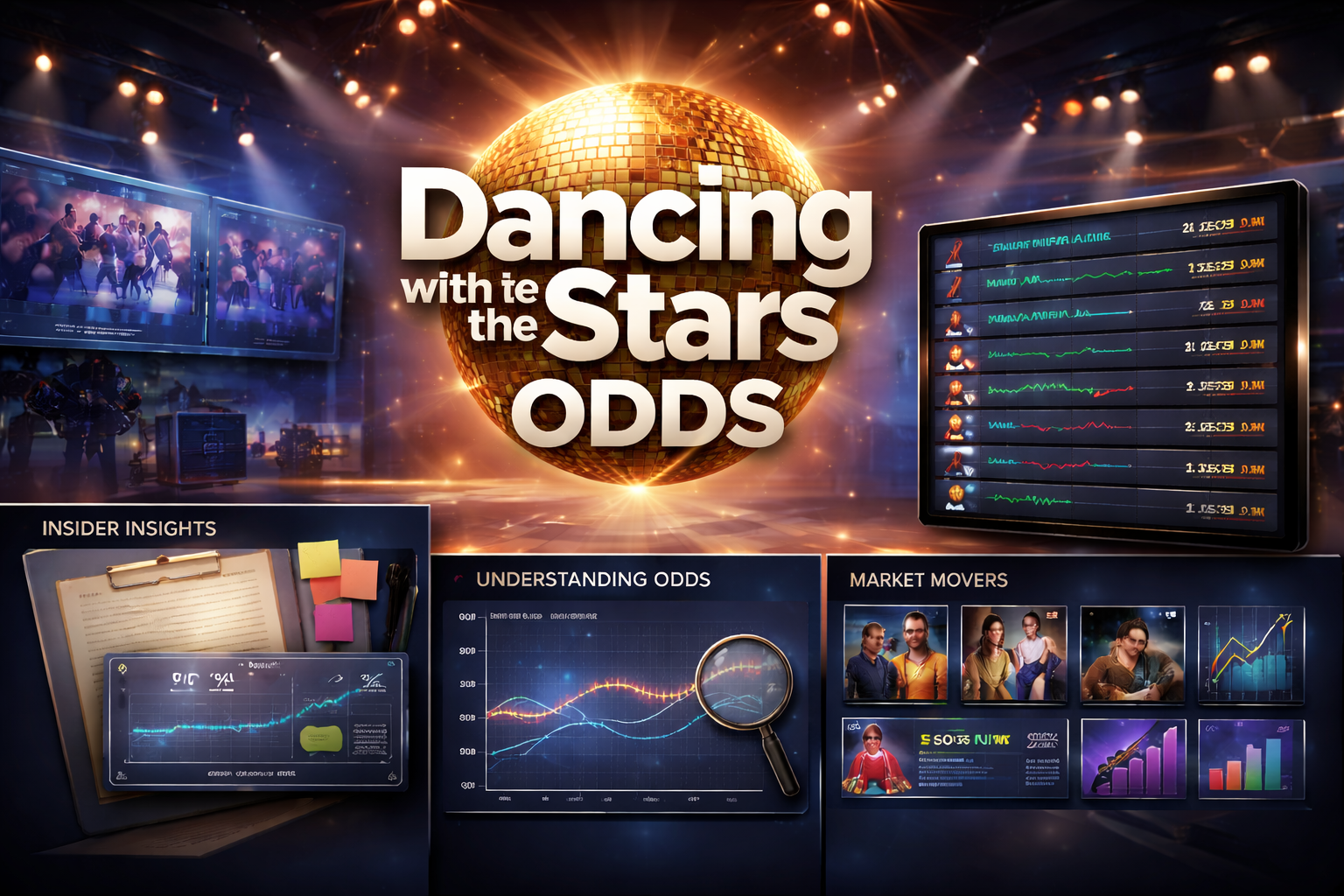 Dancing With the Stars odds market movement checklist infographic