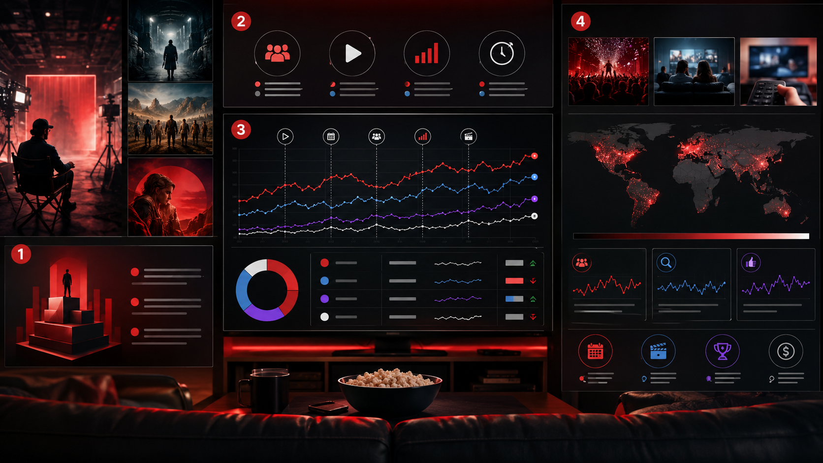 Polymarket Netflix odds signal stack infographic