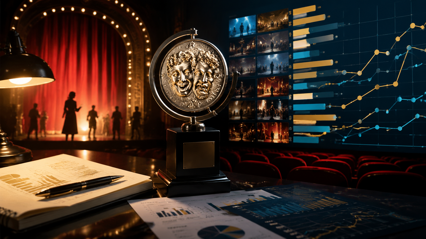 Editorial Broadway awards market board for Tony Awards odds